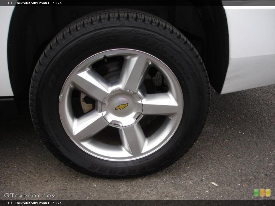 2010 Chevrolet Suburban LTZ 4x4 Wheel and Tire Photo #38178040