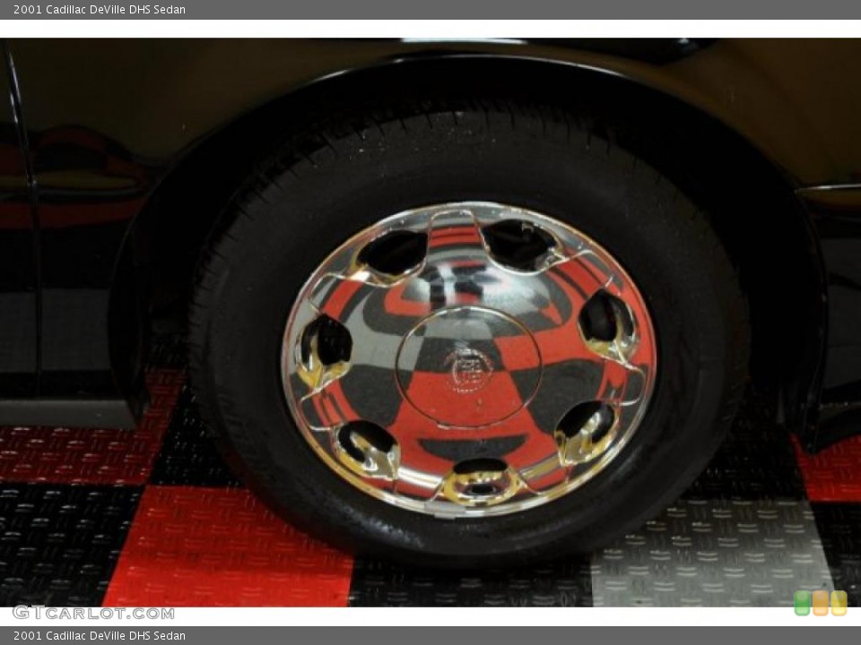 2001 Cadillac DeVille DHS Sedan Wheel and Tire Photo #38181988