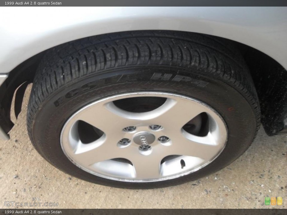 1999 Audi A4 2.8 quattro Sedan Wheel and Tire Photo #38182808