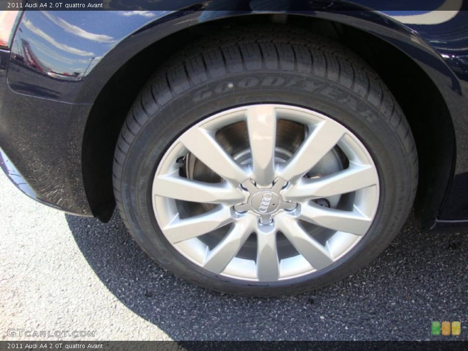 2011 Audi A4 2.0T quattro Avant Wheel and Tire Photo #38184432