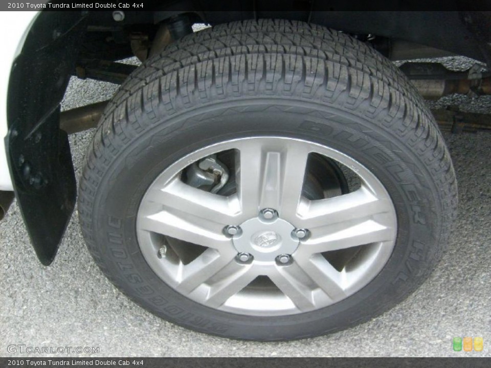 2010 Toyota Tundra Limited Double Cab 4x4 Wheel and Tire Photo #38185428