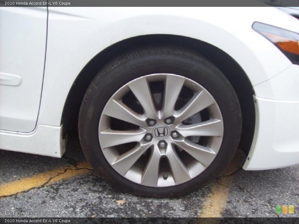 2010 Honda Accord EX-L V6 Coupe Wheel and Tire Photo #38186976