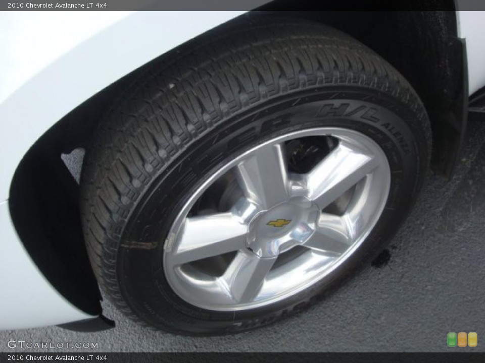 2010 Chevrolet Avalanche LT 4x4 Wheel and Tire Photo #38187348