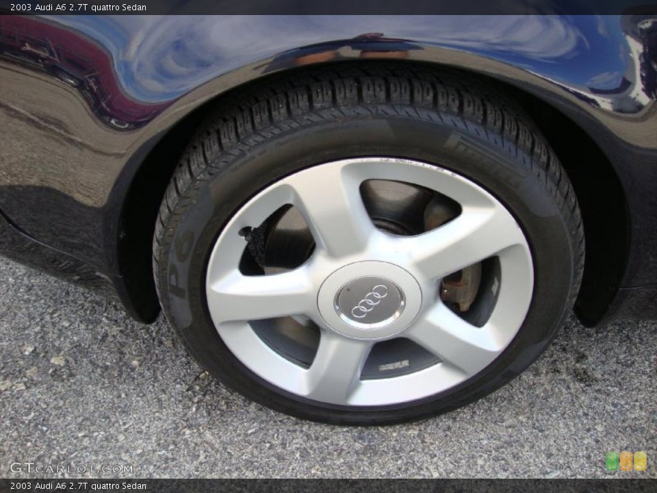 2003 Audi A6 2.7T quattro Sedan Wheel and Tire Photo #38188351