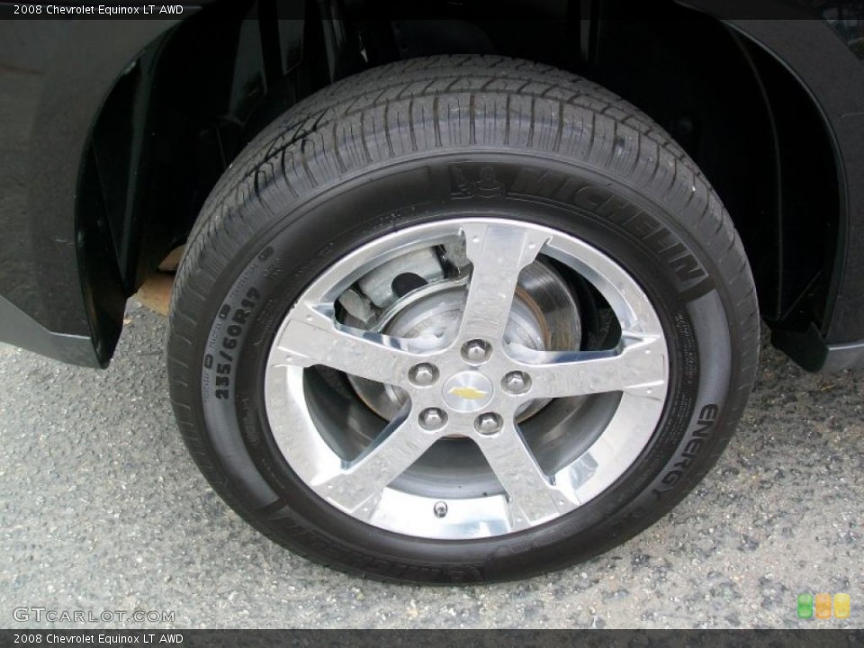 2008 Chevrolet Equinox LT AWD Wheel and Tire Photo #38196988