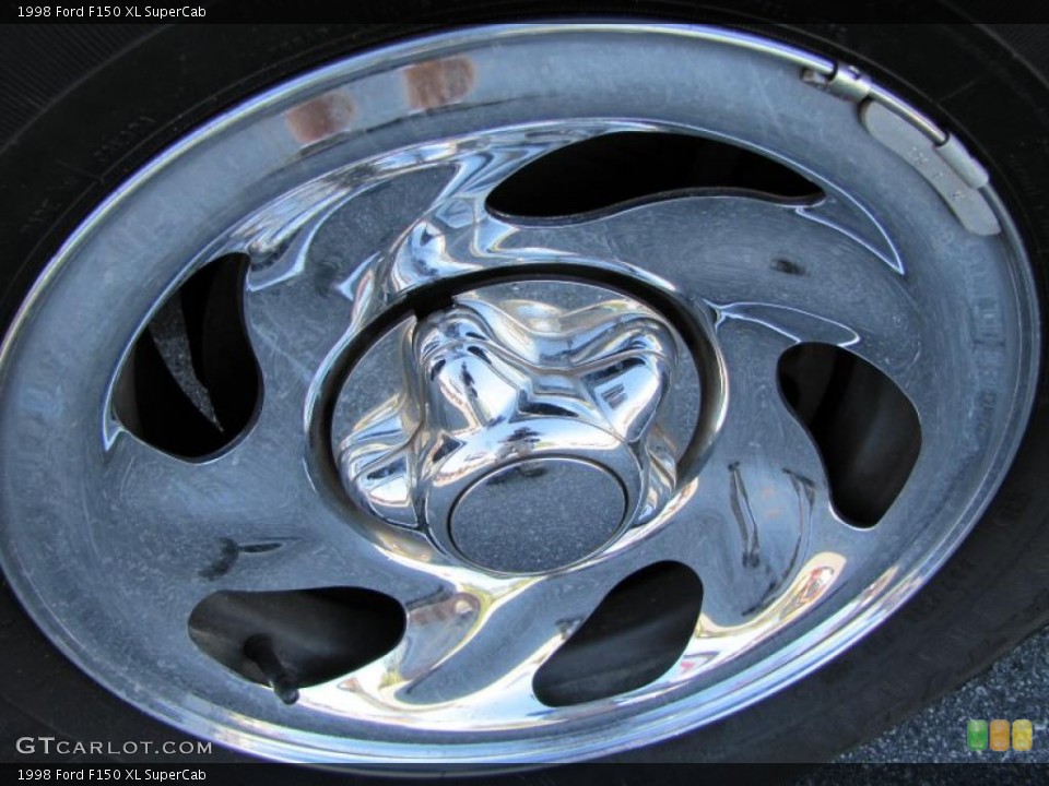 1998 Ford F150 XL SuperCab Wheel and Tire Photo #38201188