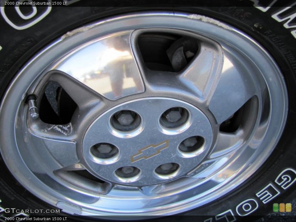 2000 Chevrolet Suburban 1500 LT Wheel and Tire Photo #38204004