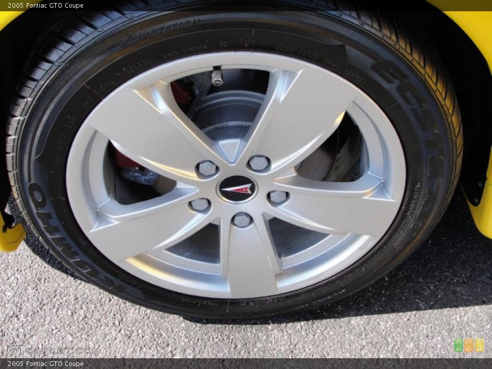 2005 Pontiac GTO Coupe Wheel and Tire Photo #38205092