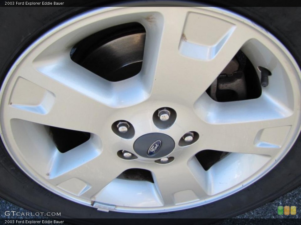 2003 Ford Explorer Eddie Bauer Wheel and Tire Photo #38207312