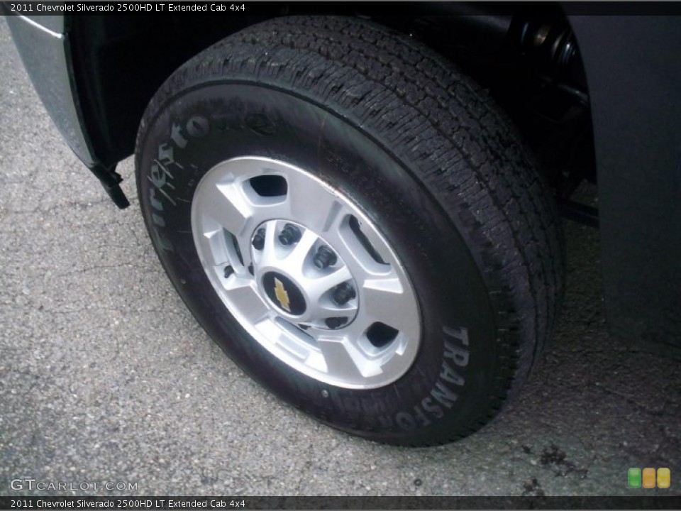 2011 Chevrolet Silverado 2500HD LT Extended Cab 4x4 Wheel and Tire Photo #38208840