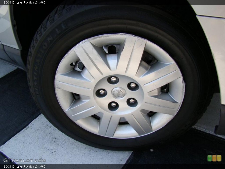 2008 Chrysler Pacifica LX AWD Wheel and Tire Photo #38213852
