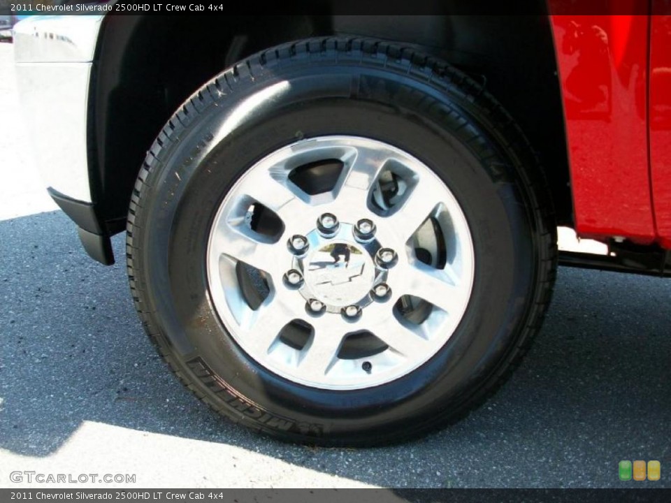 2011 Chevrolet Silverado 2500HD LT Crew Cab 4x4 Wheel and Tire Photo #38226537
