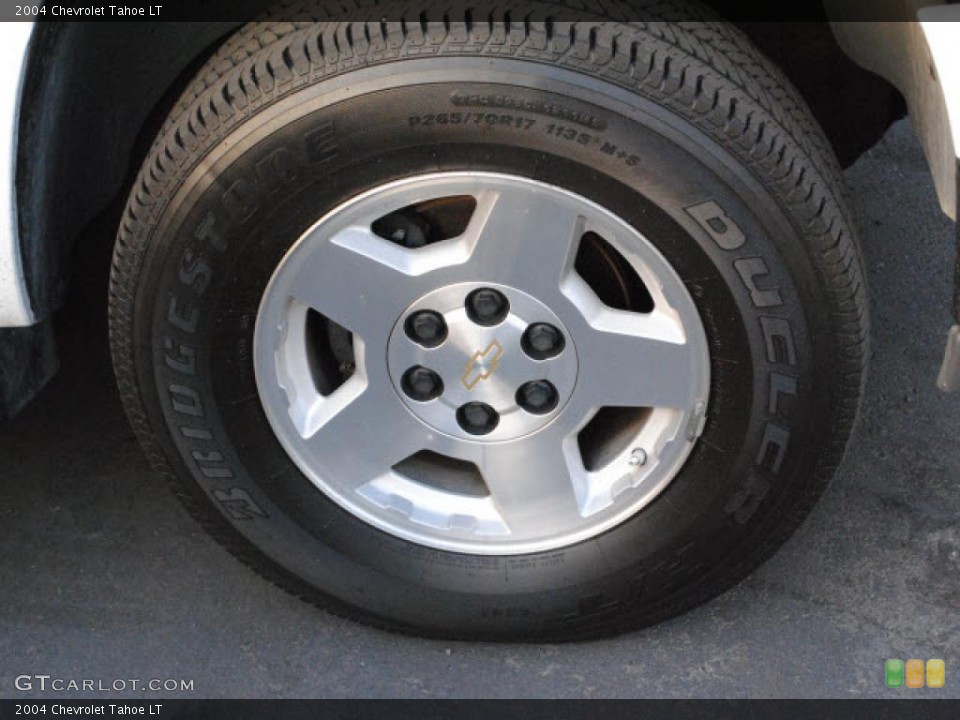 2004 Chevrolet Tahoe LT Wheel and Tire Photo #38230847