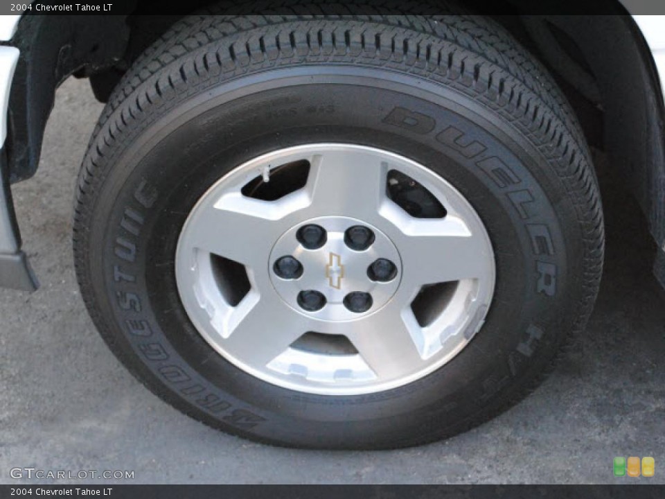 2004 Chevrolet Tahoe LT Wheel and Tire Photo #38231183