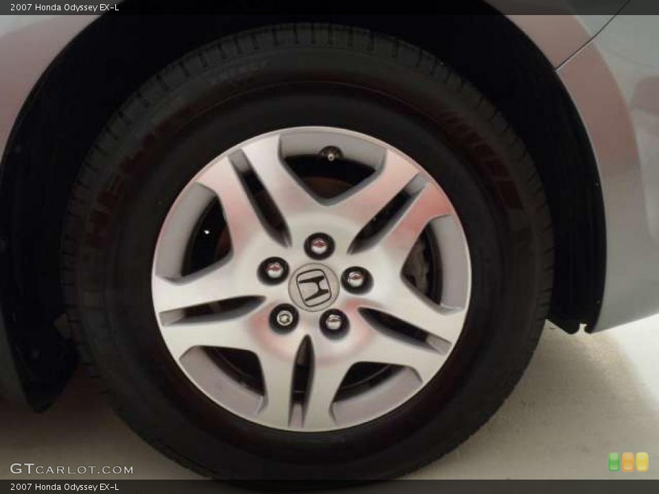 2007 Honda Odyssey EX-L Wheel and Tire Photo #38231575