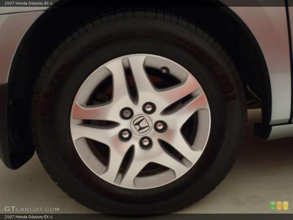 2007 Honda Odyssey EX-L Wheel and Tire Photo #38231591