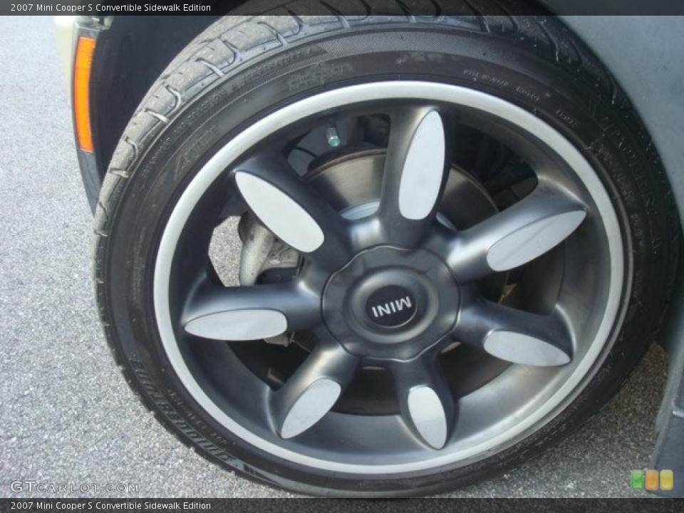 2007 Mini Cooper S Convertible Sidewalk Edition Wheel and Tire Photo #38232791