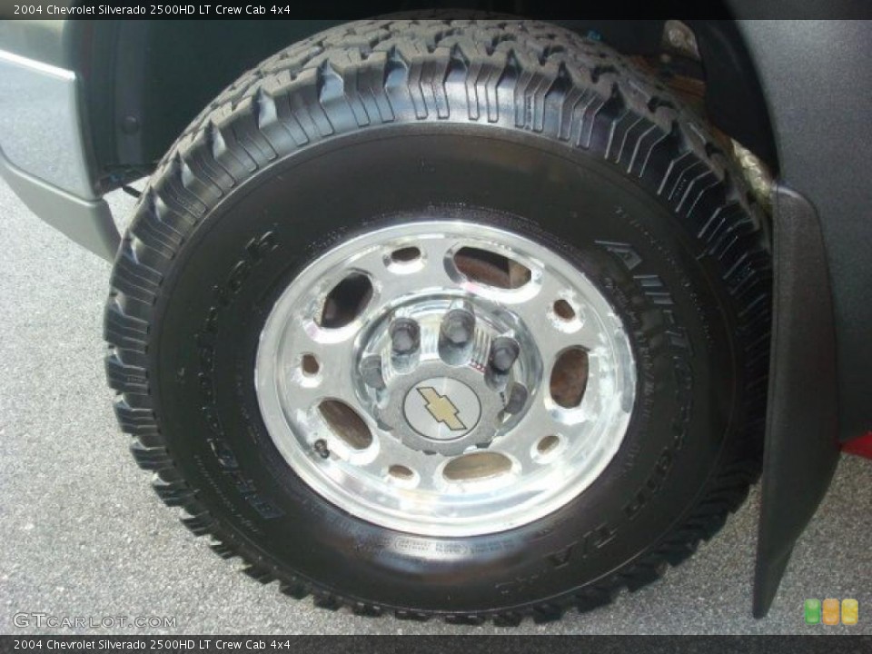 2004 Chevrolet Silverado 2500HD LT Crew Cab 4x4 Wheel and Tire Photo #38233727