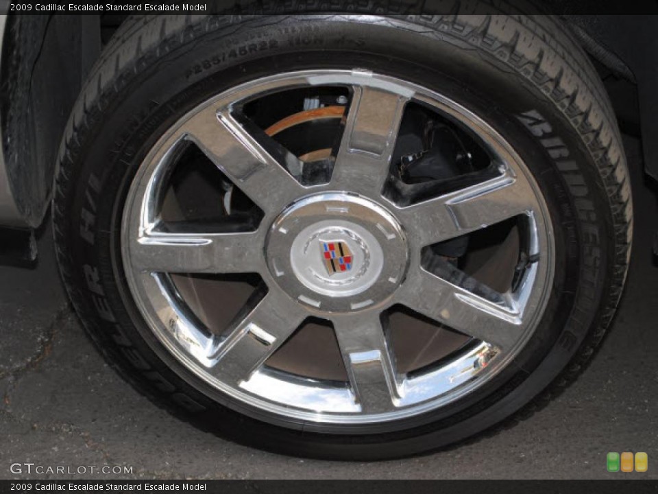 2009 Cadillac Escalade  Wheel and Tire Photo #38234303