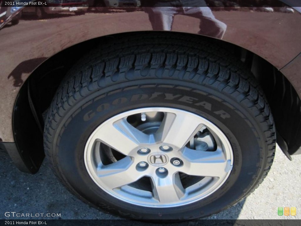 2011 Honda Pilot EX-L Wheel and Tire Photo #38235775