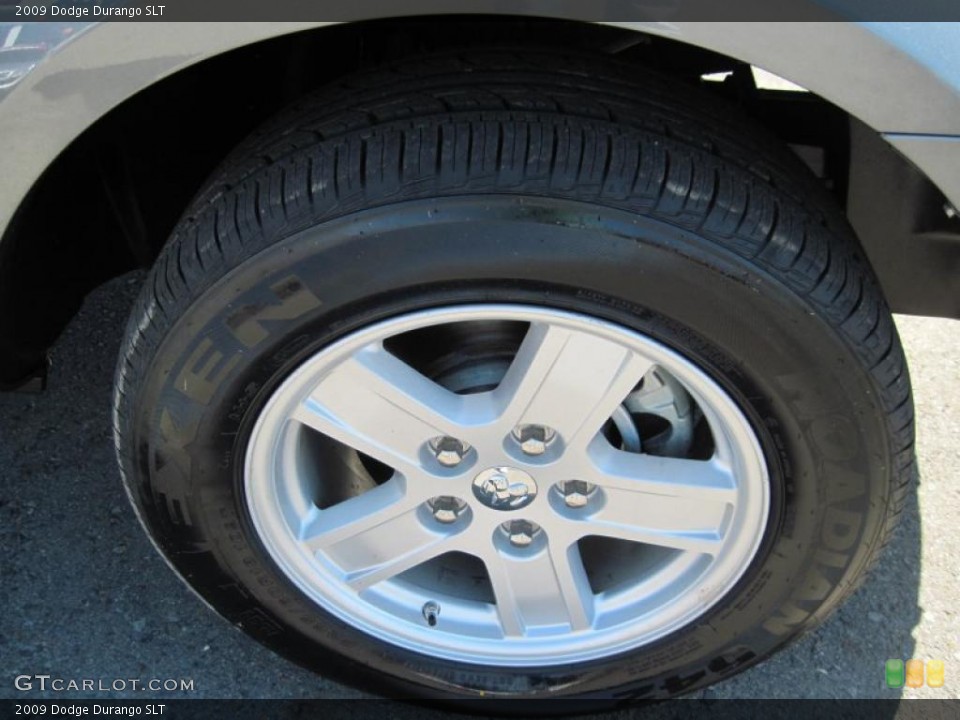 2009 Dodge Durango SLT Wheel and Tire Photo #38237023