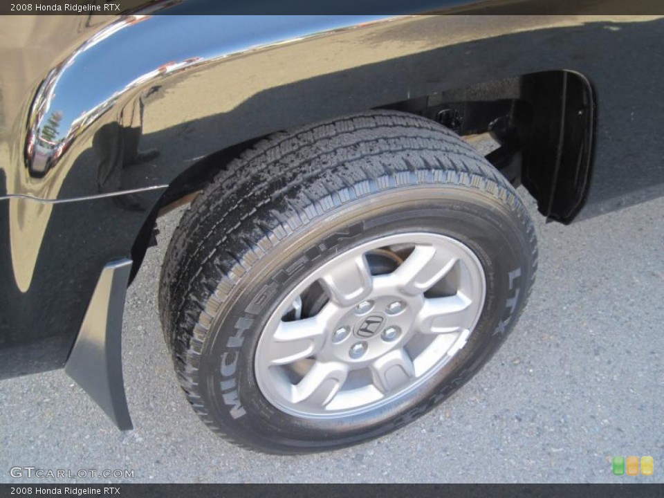 2008 Honda Ridgeline RTX Wheel and Tire Photo #38237883