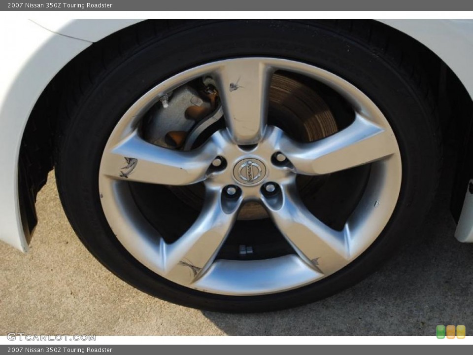 2007 Nissan 350Z Touring Roadster Wheel and Tire Photo #38243223
