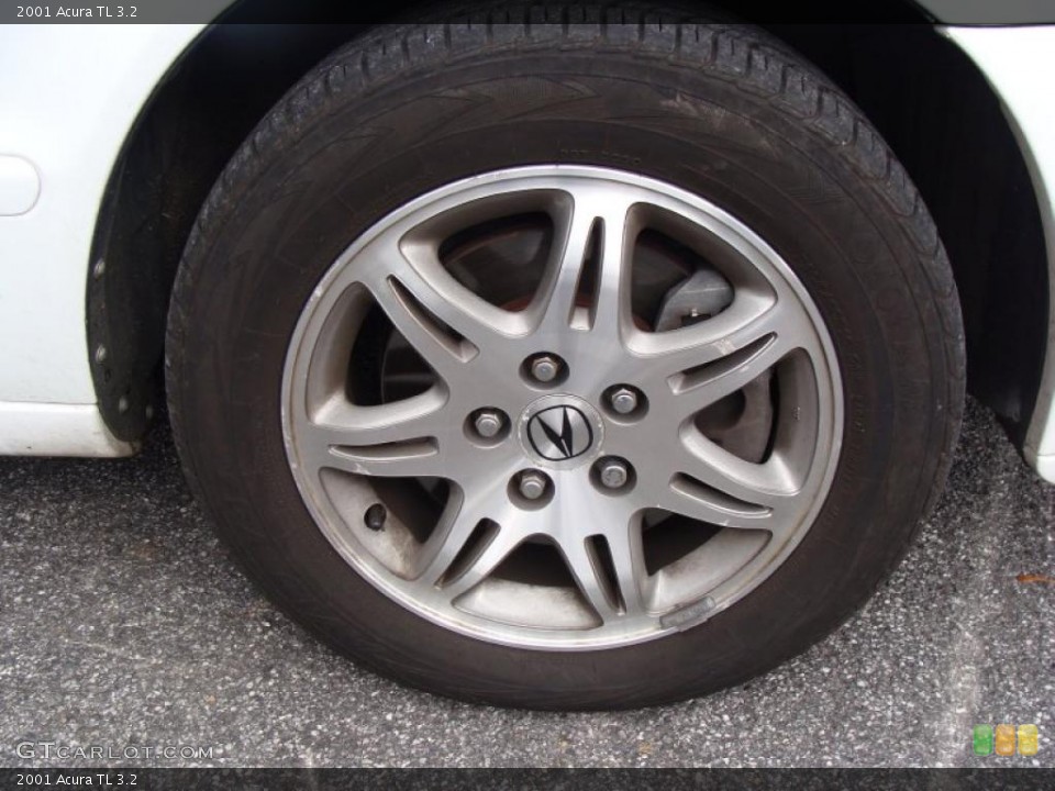 2001 Acura TL 3.2 Wheel and Tire Photo #38245287