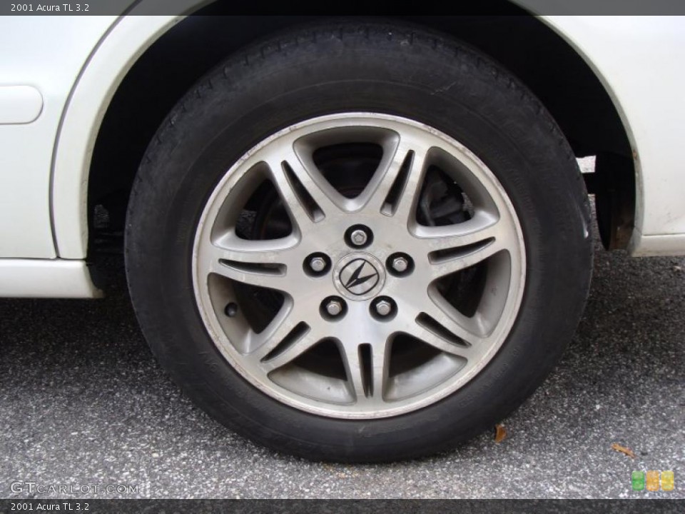 2001 Acura TL 3.2 Wheel and Tire Photo #38245315