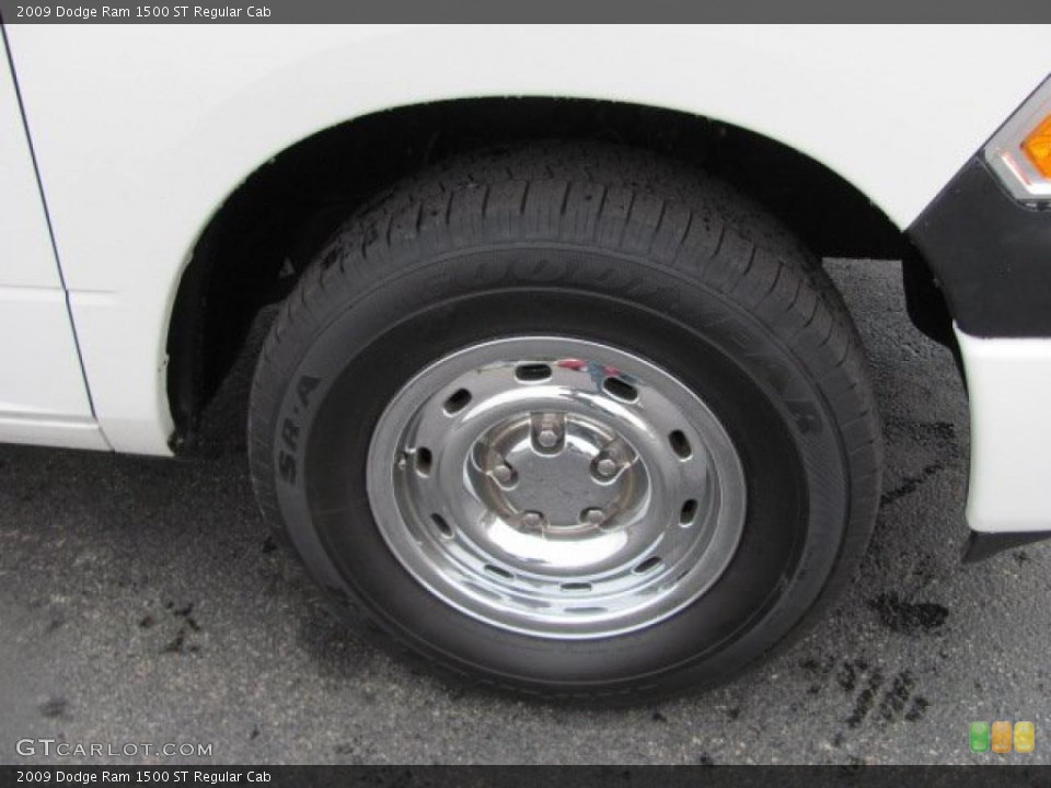 2009 Dodge Ram 1500 ST Regular Cab Wheel and Tire Photo #38250995