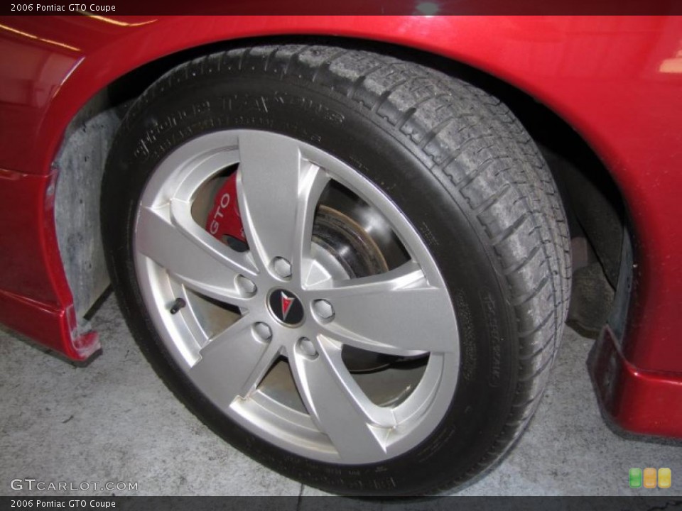 2006 Pontiac GTO Coupe Wheel and Tire Photo #38253483
