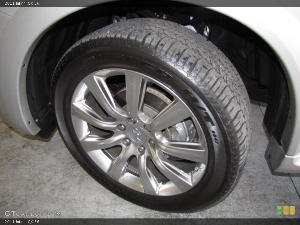 2011 Infiniti QX 56 Wheel and Tire Photo #38254011