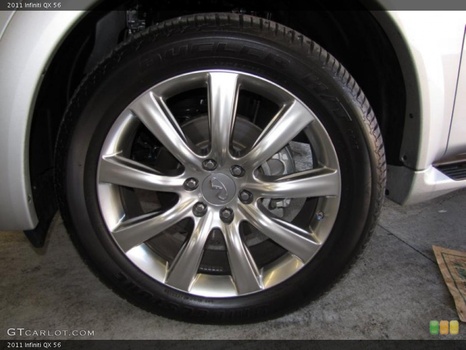 2011 Infiniti QX 56 Wheel and Tire Photo #38254027