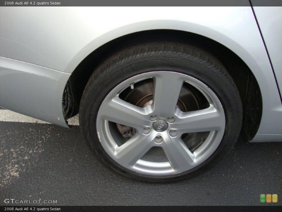 2008 Audi A6 4.2 quattro Sedan Wheel and Tire Photo #38254952
