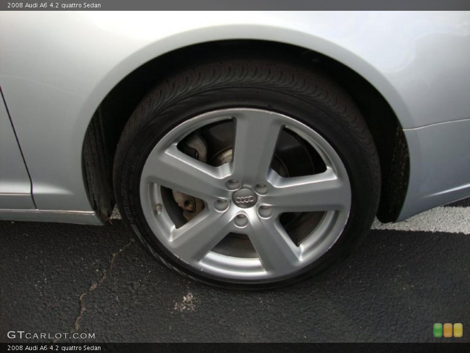 2008 Audi A6 4.2 quattro Sedan Wheel and Tire Photo #38254968