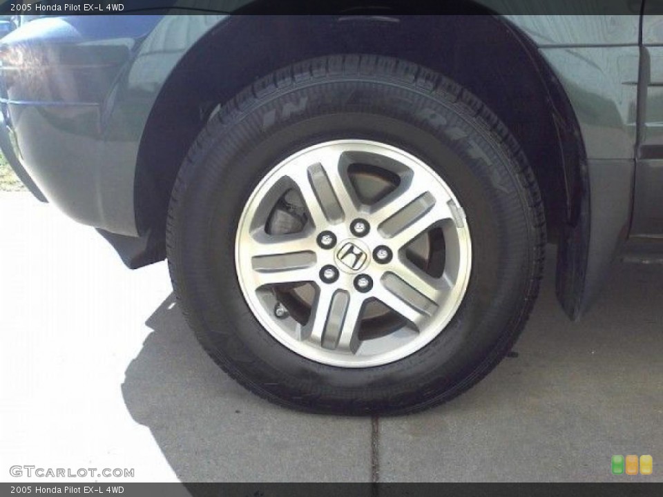 2005 Honda Pilot EX-L 4WD Wheel and Tire Photo #38256061