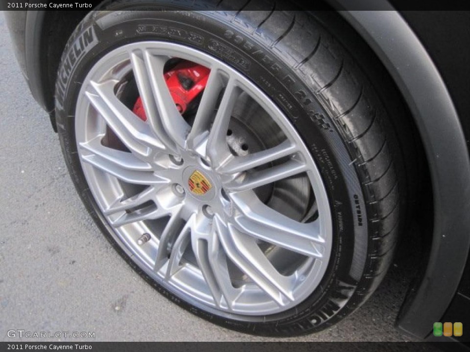 2011 Porsche Cayenne Turbo Wheel and Tire Photo #38262371