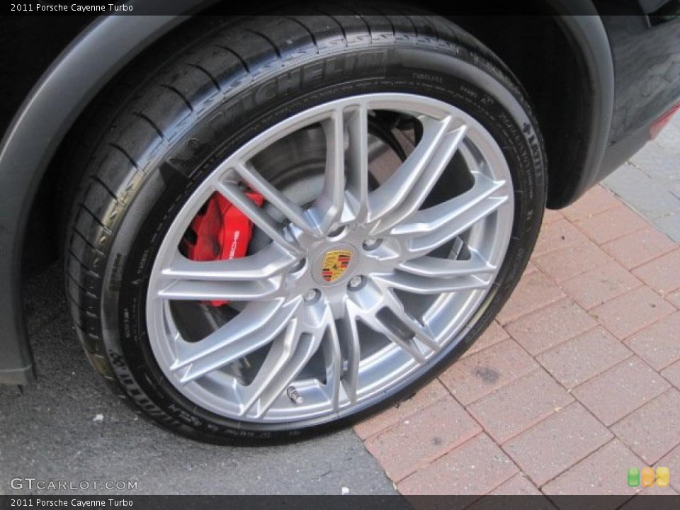 2011 Porsche Cayenne Turbo Wheel and Tire Photo #38262391