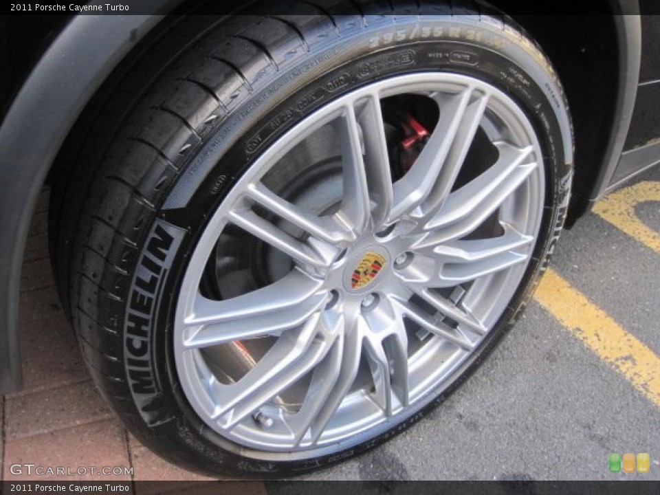 2011 Porsche Cayenne Turbo Wheel and Tire Photo #38262399