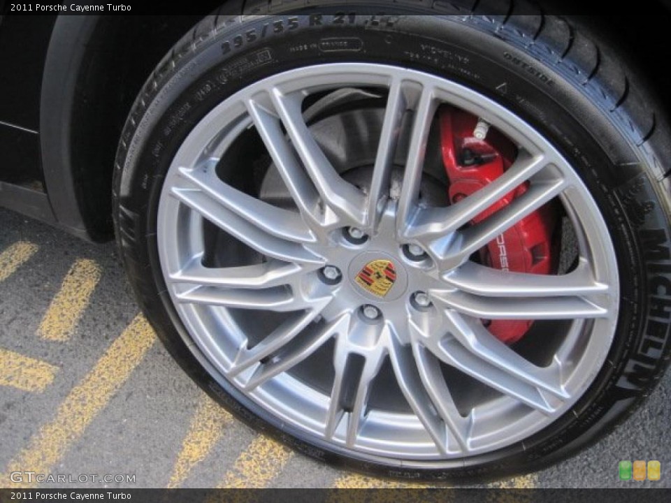 2011 Porsche Cayenne Turbo Wheel and Tire Photo #38262419