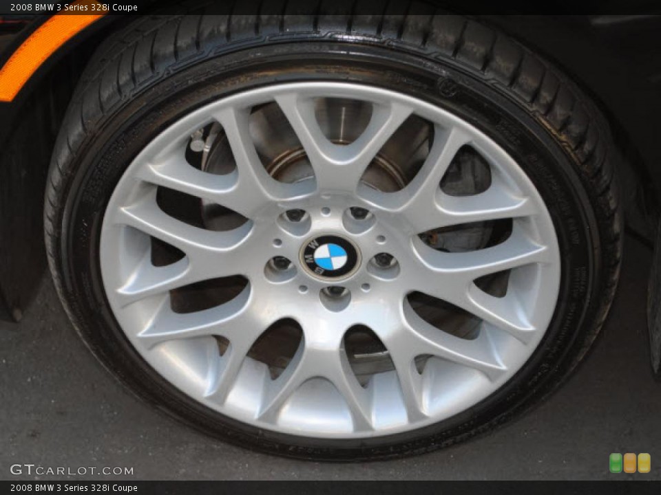 2008 BMW 3 Series 328i Coupe Wheel and Tire Photo #38265387