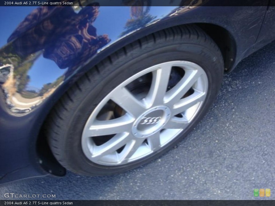2004 Audi A6 2.7T S-Line quattro Sedan Wheel and Tire Photo #38265995