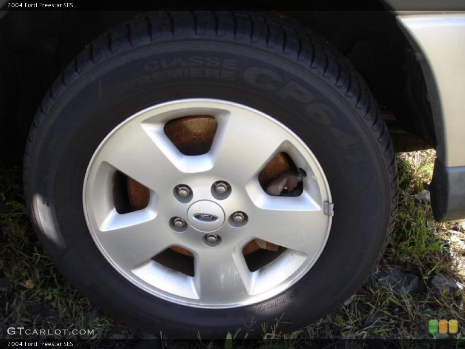 2004 Ford Freestar SES Wheel and Tire Photo #38272264