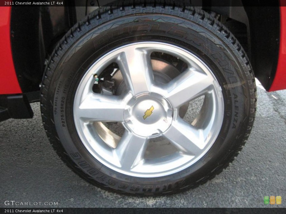 2011 Chevrolet Avalanche LT 4x4 Wheel and Tire Photo #38277436