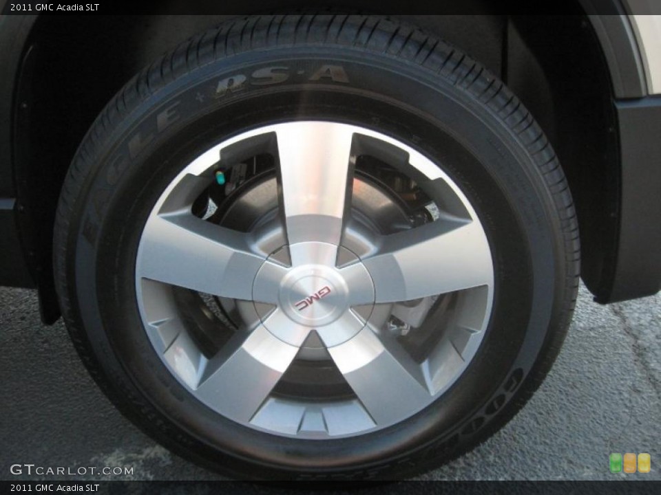 2011 GMC Acadia SLT Wheel and Tire Photo #38277700