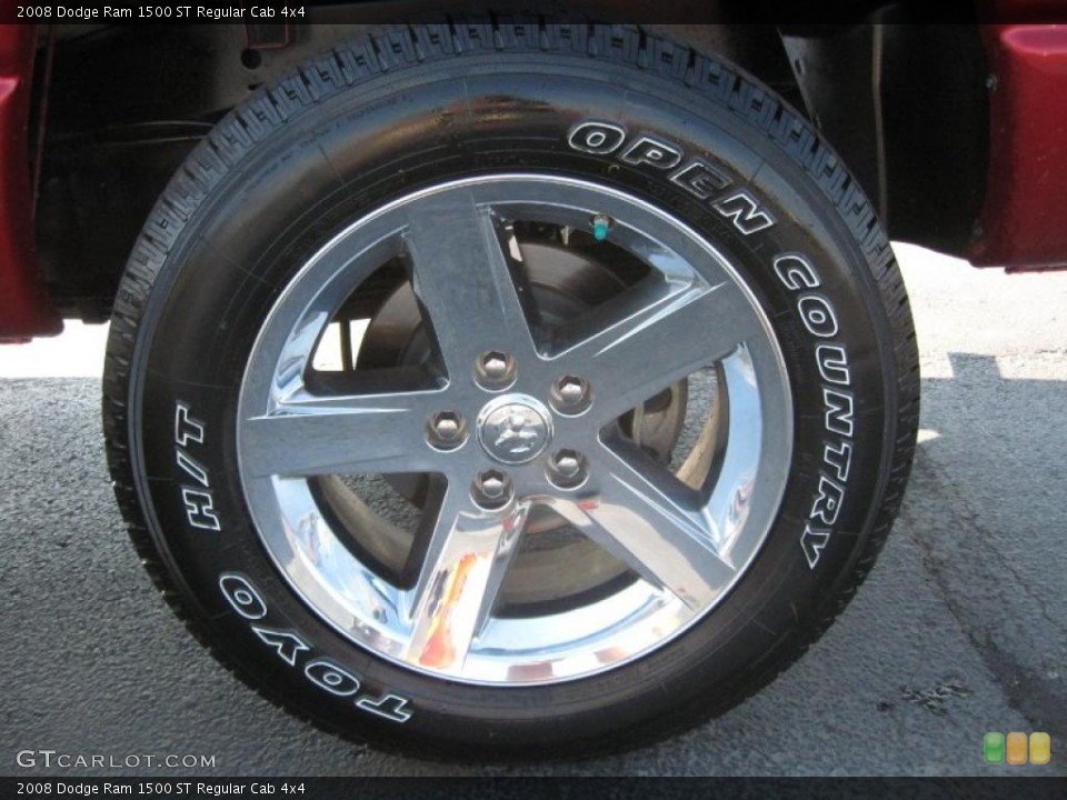 2008 Dodge Ram 1500 ST Regular Cab 4x4 Wheel and Tire Photo #38279372