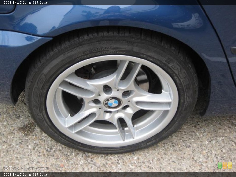 2003 BMW 3 Series 325i Sedan Wheel and Tire Photo #38281220