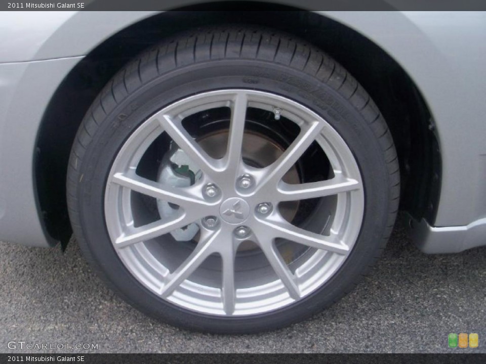 2011 Mitsubishi Galant SE Wheel and Tire Photo #38283192