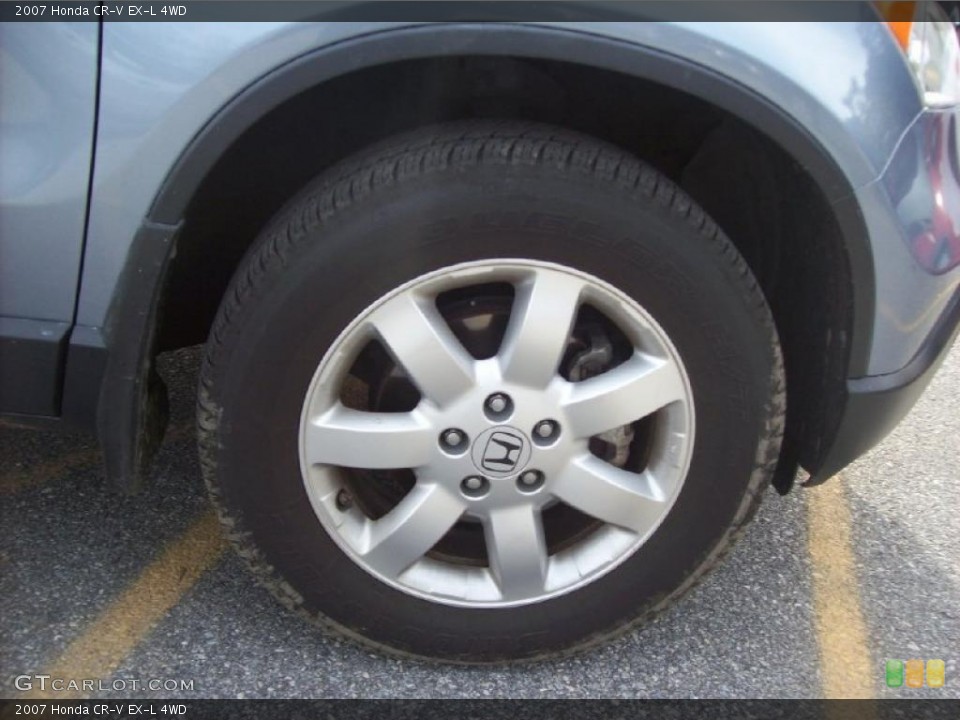 2007 Honda CR-V EX-L 4WD Wheel and Tire Photo #38283716
