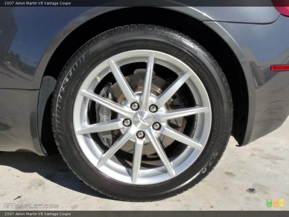 2007 Aston Martin V8 Vantage Coupe Wheel and Tire Photo #38288785
